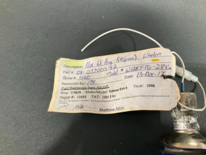 Nav lights assy -lh green whelen pn 01-0770001-42 model w1285-pr-28 voth - Image 2