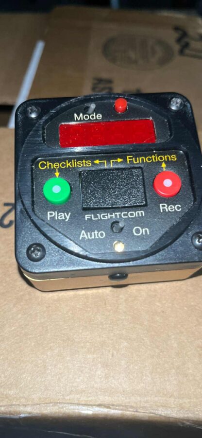 Stec Flightcom DVR 300i-XT Clock Recorder